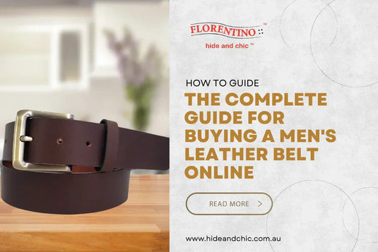 Buy men's leather belts in Australia