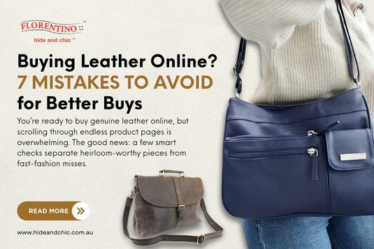 Buy genuine leather online