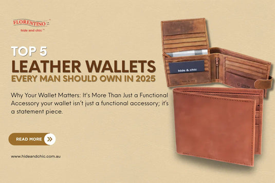 Leather wallets for men