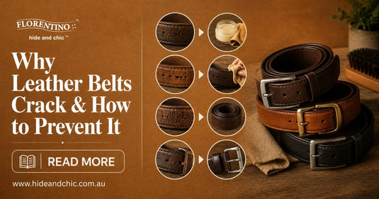 Why Leather Belts Crack & How to Prevent It