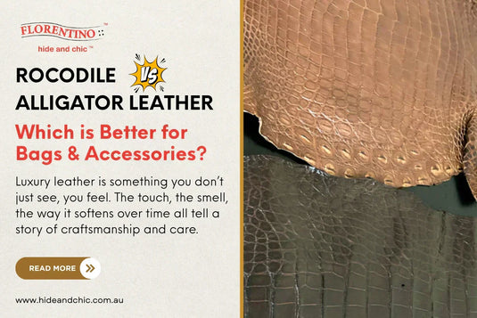 crocodile vs alligator leather