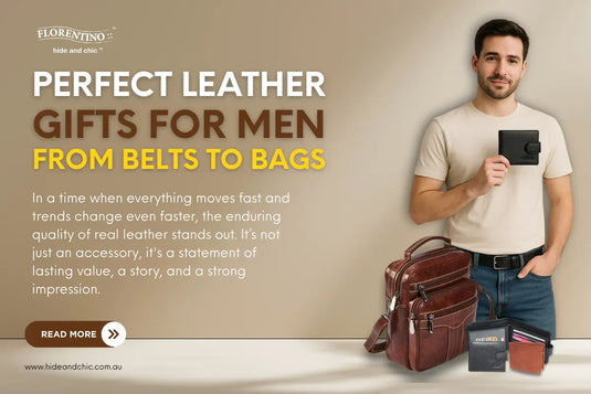 Leather gifts for men
