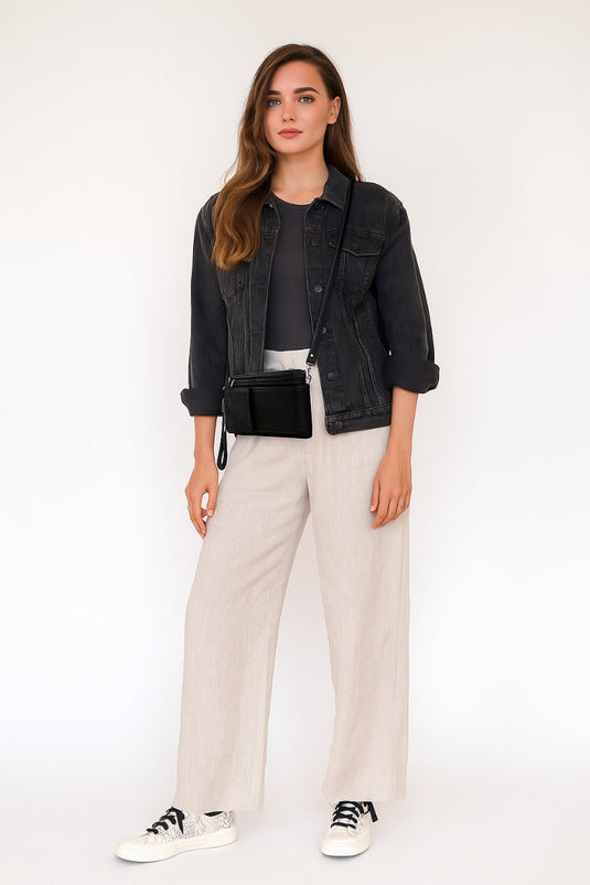 Quality Full Grain Genuine Leather Men's Travel Bag. Style No: 51010.