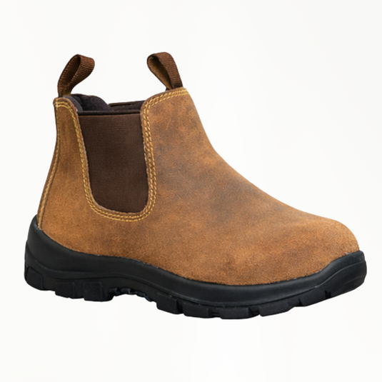 Work Boots - Stronger Elastic. Crack-Proof Leather. Built for Tough Jobs.