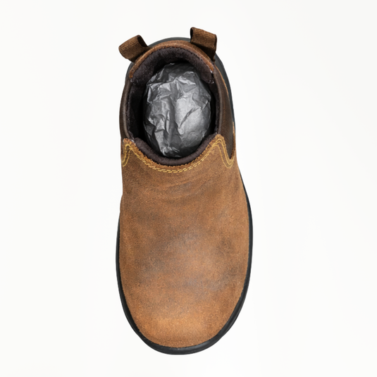 Work Boots - Stronger Elastic. Crack-Proof Leather. Built for Tough Jobs.