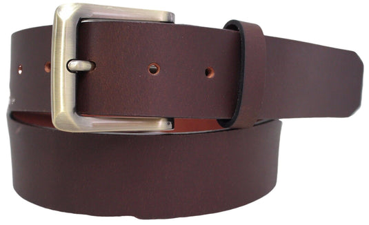 Hide & Chic Full Grain Leather Belt. 38 mm wide Style: 41005