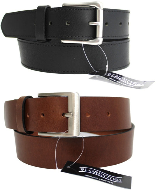 Florentino Budget Leather Belt  Style: 41018