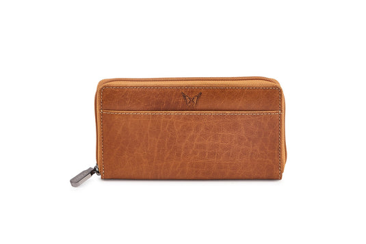 Quality Full Grain Leather Purse. Style: 7009.