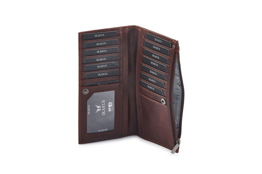 Quality Full Grain Leather Card Holder. Style: 7011.