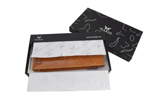 Quality Full Grain Leather Card Holder. Style: 7011.