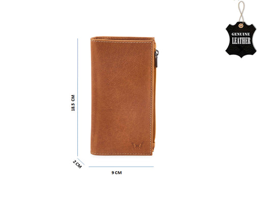Quality Full Grain Leather Card Holder. Style: 7011.