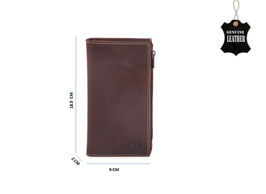 Quality Full Grain Leather Card Holder. Style: 7011.