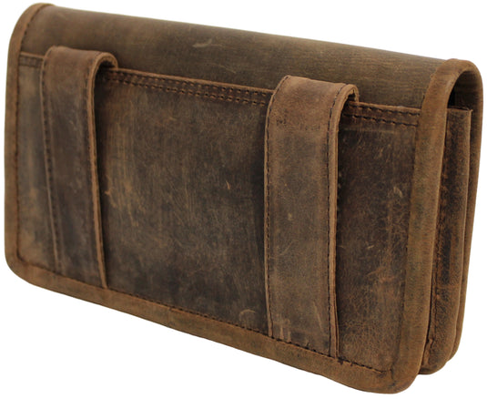 Quality Full Grain Genuine Leather Mobile Phone Holder / Cover / Case. Style: 11038.