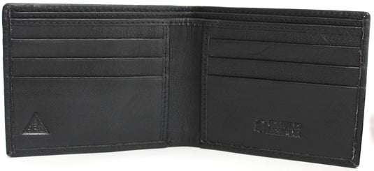 RFID Genuine Leather Wallet. Colours: Black or Brown. Style No: 11043