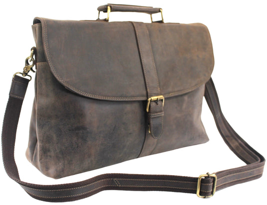 Leather laptop bags