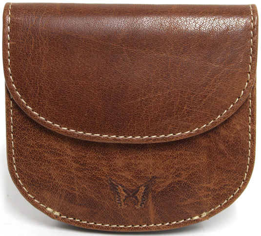 Quality Full Grain Leather Purse / Coin Purse. Style No: 7014.