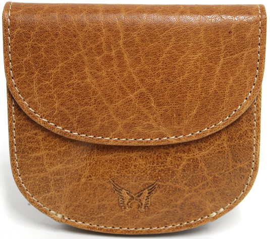 Quality Full Grain Leather Purse / Coin Purse. Style No: 7014.