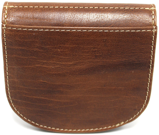Quality Full Grain Leather Purse / Coin Purse. Style No: 7014.