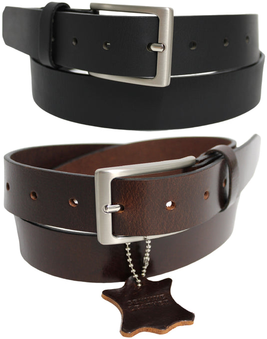 Hide & Chic Full Grain Leather Belt. Width 35mm. Style No 41012