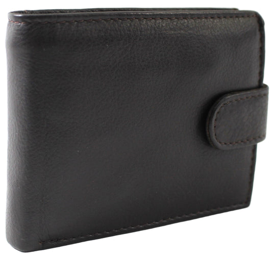 RFID Genuine Leather Wallet. Colours: Black. Brown. Tan. Style No: 11039