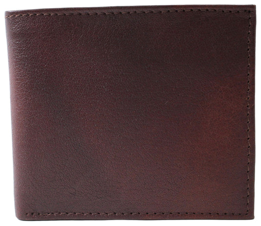 RFID Genuine Leather Wallet. Colours: Black or Brown. Style No: 11043