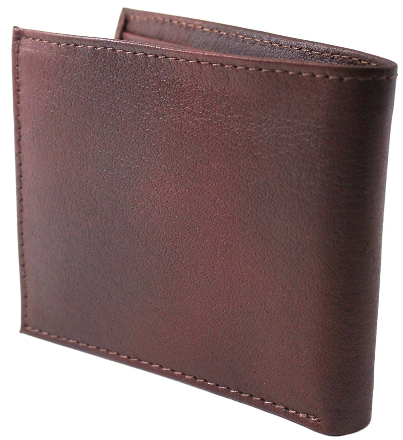 RFID Genuine Leather Wallet. Colours: Black or Brown. Style No: 11043
