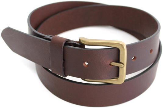 Budget New Genuine Leather Belt. Colour: Black or Brown. Style: 41016. Florentino