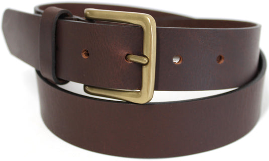 Budget New Genuine Leather Belt. Colour: Black or Brown. Style: 41016. Florentino