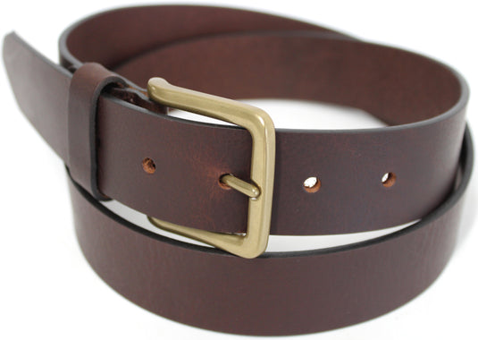 Budget New Genuine Leather Belt. Colour: Black or Brown. Style: 41016. Florentino