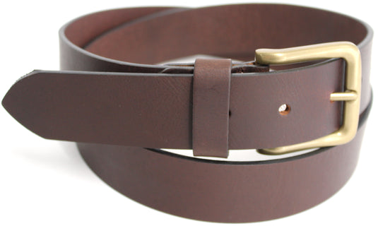 Budget New Genuine Leather Belt. Colour: Black or Brown. Style: 41016. Florentino