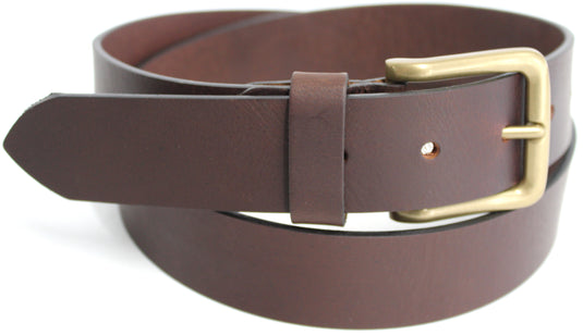 Budget New Genuine Leather Belt. Colour: Black or Brown. Style: 41016. Florentino