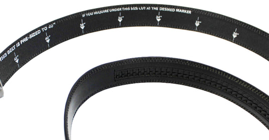 Genuine Leather Ratchet Dress Belt with Automatic Sliding Buckle