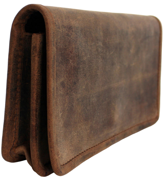 Quality Full Grain Genuine Leather Mobile Phone Holder / Cover / Case. Style: 11038.
