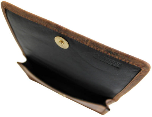 Quality Full Grain Genuine Leather Mobile Phone Holder / Cover / Case. Style: 11038.