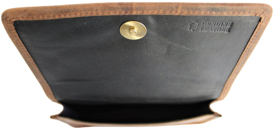 Quality Full Grain Genuine Leather Mobile Phone Holder / Cover / Case. Style: 11038.