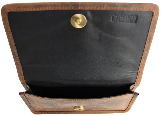 Quality Full Grain Genuine Leather Mobile Phone Holder / Cover / Case. Style: 11038.