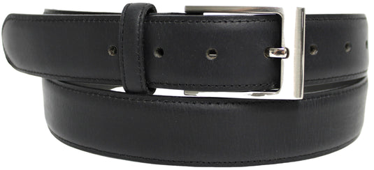 New Genuine Leather Quality Men’s Belt. Matte Finish : Black or Brown. Style No: 41023. hide & chic