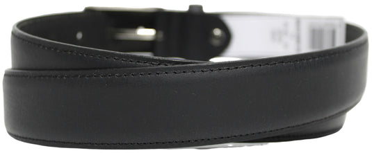 New Genuine Leather Quality Men’s Belt. Matte Finish : Black or Brown. Style No: 41023. hide & chic