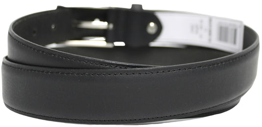 New Genuine Leather Quality Men’s Belt. Matte Finish : Black or Brown. Style No: 41023. hide & chic