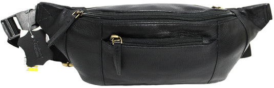 Quality Full Grain Hunter Leather Waist Bag. Style No: 72003.