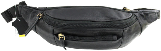 Quality Full Grain Hunter Leather Waist Bag. Style No: 72003.