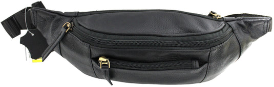 Quality Full Grain Hunter Leather Waist Bag. Style No: 72003.
