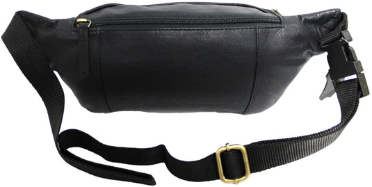 Quality Full Grain Hunter Leather Waist Bag. Style No: 72003.