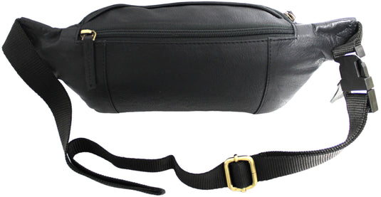 Quality Full Grain Hunter Leather Waist Bag. Style No: 72003.