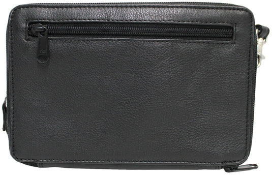 Quality Full Grain Genuine Leather Men's Travel Bag. Style No: 51010.