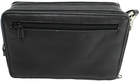 Quality Full Grain Genuine Leather Men's Travel Bag. Style No: 51010.