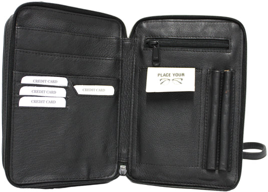 Quality Full Grain Genuine Leather Men's Travel Bag. Style No: 51010.