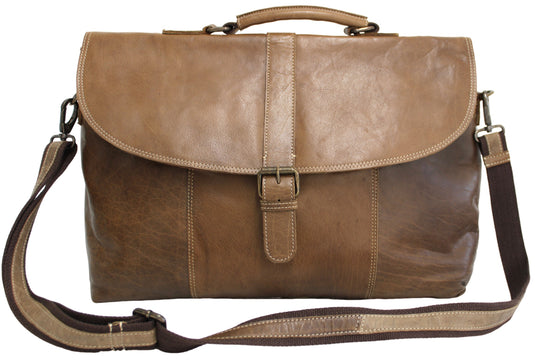 Leather laptop bags