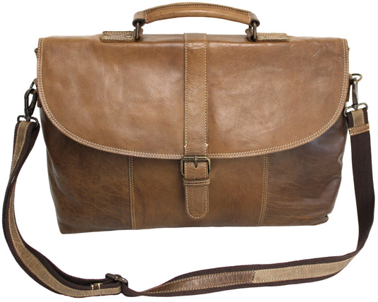 Leather laptop bags
