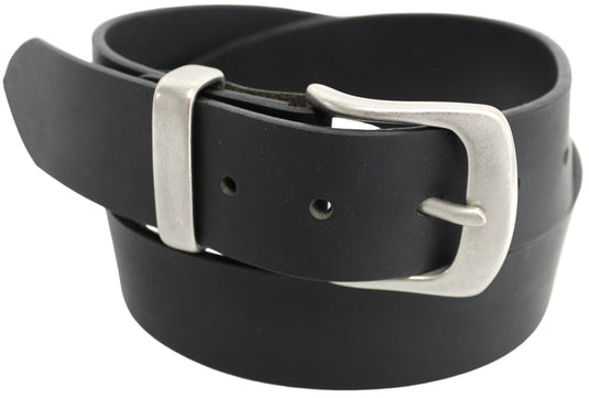 Solid Brass Buckle and Keeper. Quality Full Grain Genuine Leather Belt | Style No: 41004